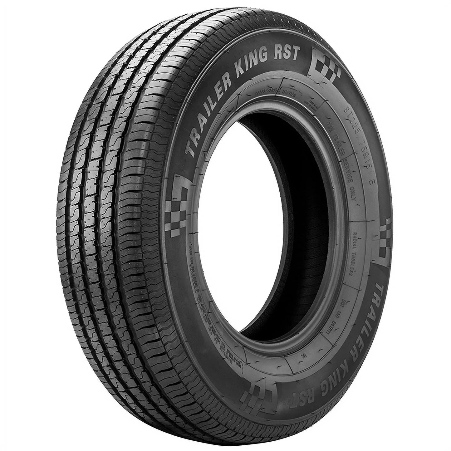 Trailer King RST ST225/75R15 117/112M E Trailer Tire – High-Performance Trailer Tire for Heavy Duty Use