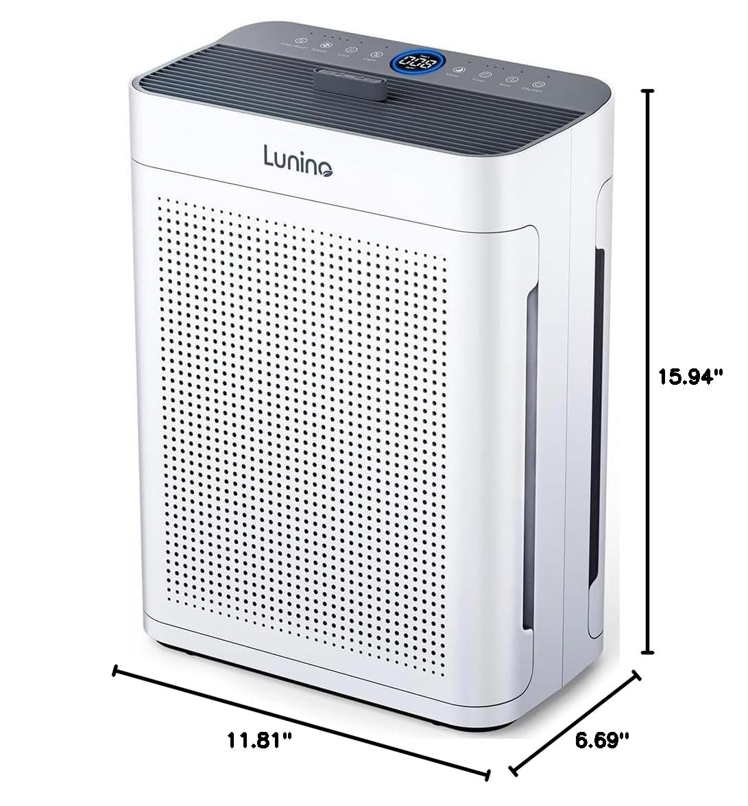 LUNINO HEPA Air Purifier for Large Rooms up to 3000 sq ft
