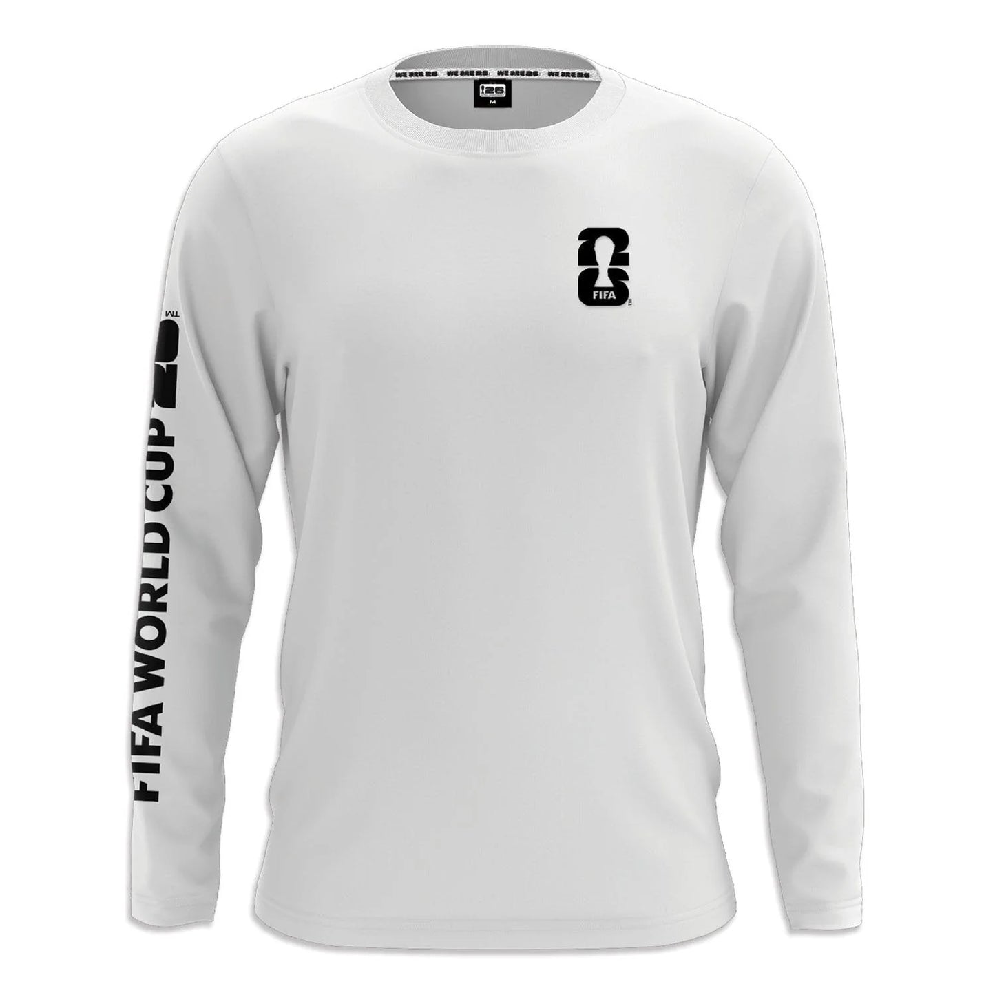 FIFA World Cup 2026™ Tiles Long Sleeve White T-Shirt - Unisex