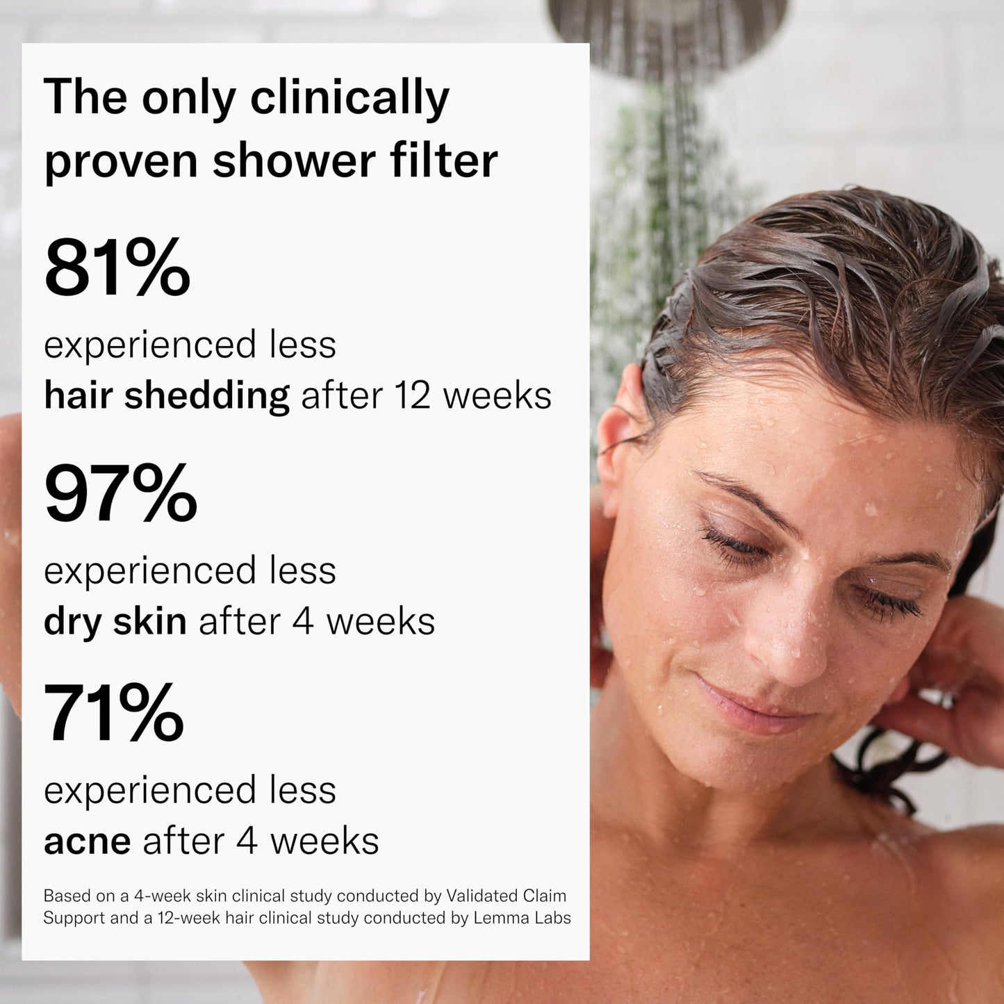 JOLIE SKIN COMPANY Jolie Filtered Showerhead - High Pressure Shower Filter