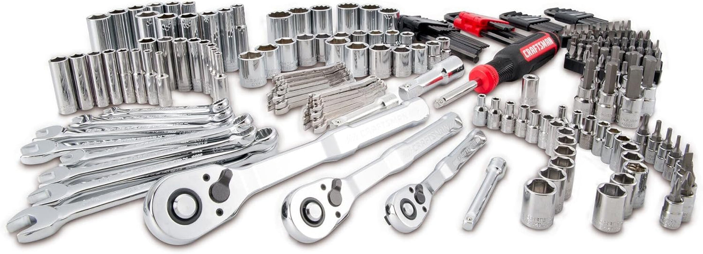 Craftsman 262-Piece Mechanic Tool Set, Master Socket Set with 3-Drawer VERSASTACK Tool Box, SAE/Metric Set (CMMT45309)