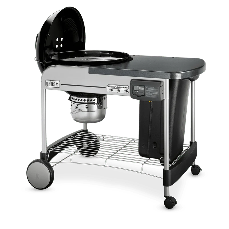 Weber Performer Deluxe 22′ Black Charcoal Grill