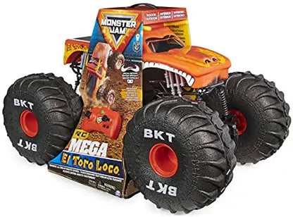 Monster Jam, Official Mega Grave Digger All-Terrain Remote Control Monster Truck with Lights sgtnighsdesigns