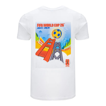 FIFA World Cup 2026™ San Francisco Bay Area Poster White T-Shirt - Unisex