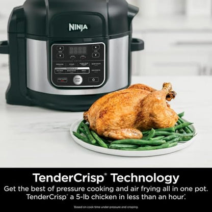 Ninja® Foodi® 10 in 1 6.5 Quart Pro Pressure Cooker Air Fryer Multicooker, Stainless, OS300: Home & Kitchen