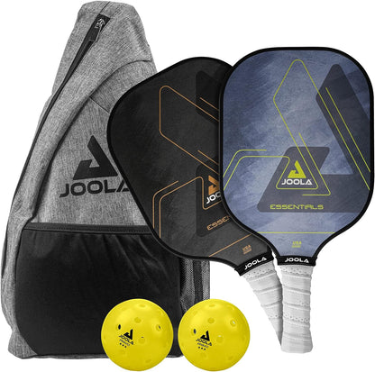 Essentials Pickleball Paddles with Reinforced Fiberglass Surface and Honeycomb Polypropylene Core