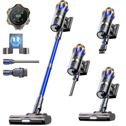 JELLYPIG Cordless Vacuum Cleaner 650W 55KPA 70Mins Stick
