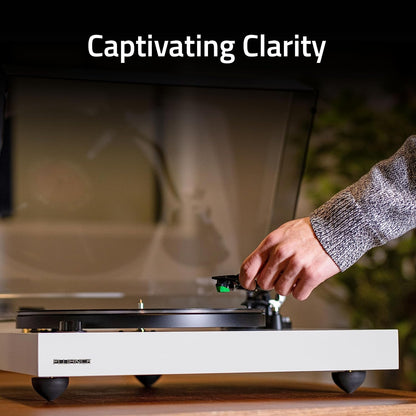 Fluance RT81+ Vinyl Turntable, VM95E Cartridge, Walnut
