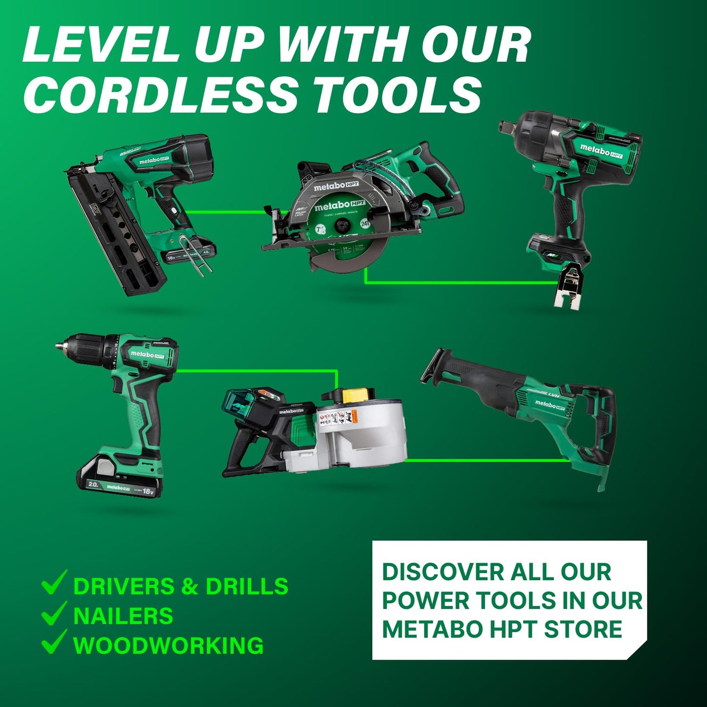 METABO HPT 10-Inch Compound Miter Saw with Xact Cut Precision