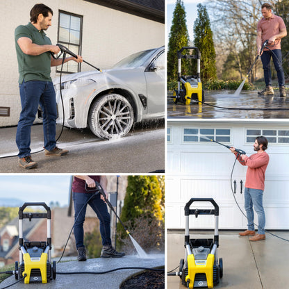 KÄRCHER K1700 Pressure Washer with 3 Nozzles & Detergent Tank