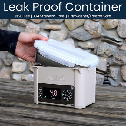 LUNCHEAZE Core Gen 2 Cordless Electric Lunch Box - 4-Cup, 220°F