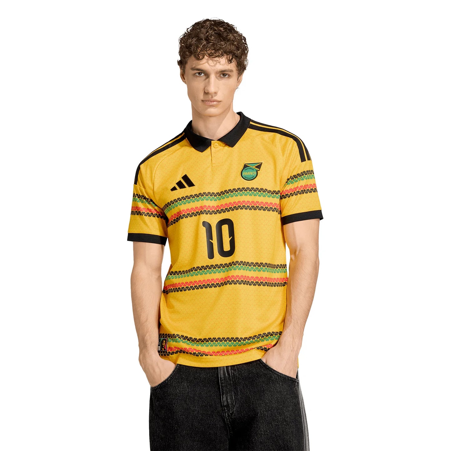 Jamaica 26 Home Marley 10 Jersey - Men's