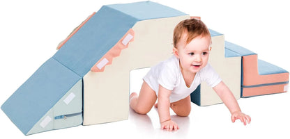 Climbing Blocks for Toddlers,Indoor Soft Climb and Crawl Play Climbing Toys for Creativity & Imagination