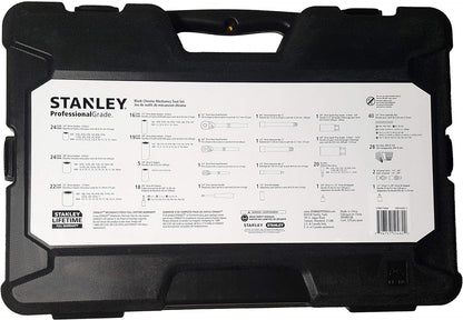 Professional Grade Black Chrome NEW Mechanics Tool Set (Socket Set-229 pieces)