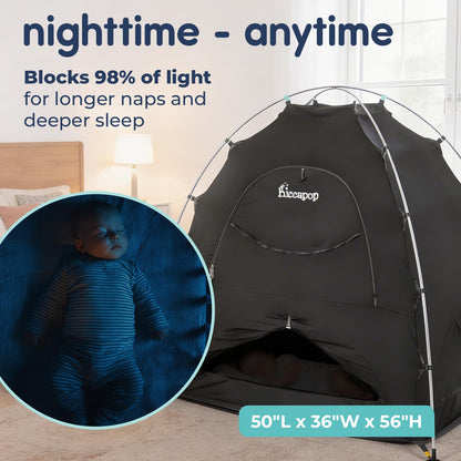 HICCAPOP Daydreamer Blackout Tent for Pack and Play Cribs