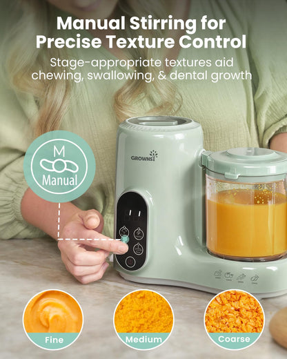 GROWNSY Baby Food Maker - One Step Processor & Steamer