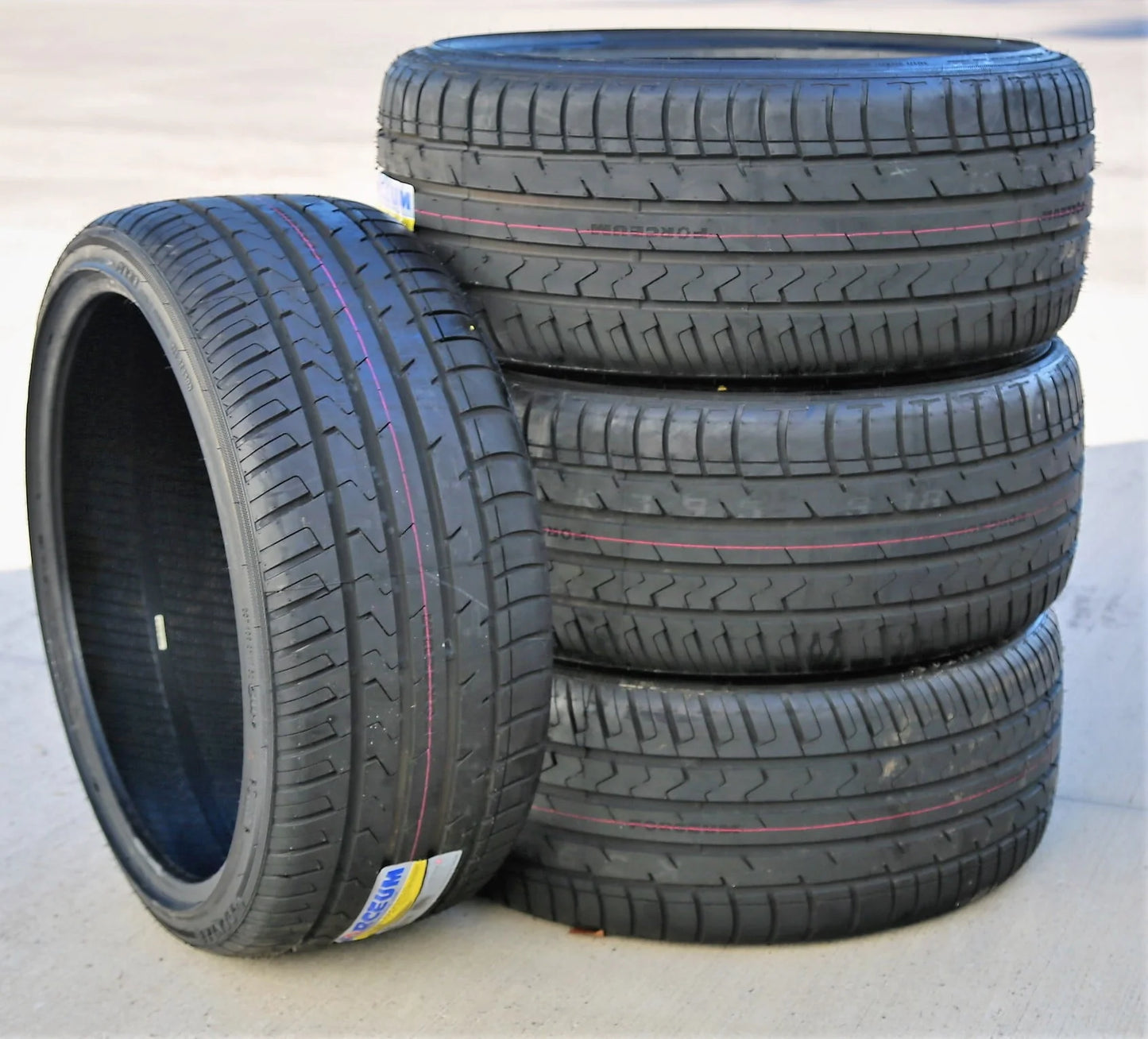 One set of 4 (quad) 255/55R19 111V XL A/S full season tyres