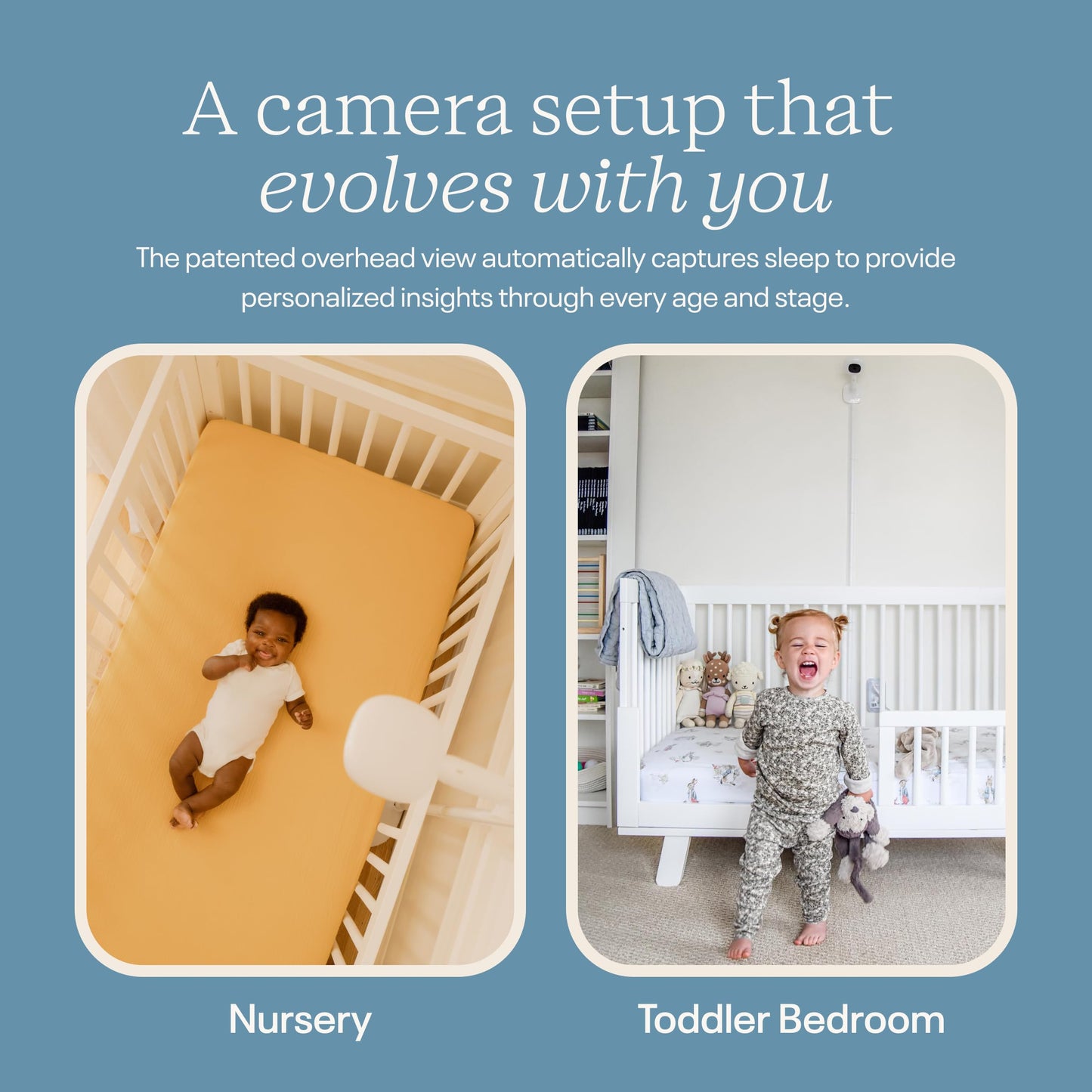 NANIT Pro Smart Baby Monitor - 1080p Wi-Fi Camera, 2-Way Audio