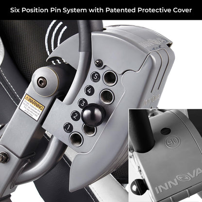 INNOVA HEALTH AND FITNESS Innova Advanced Heat & Massage Inversion Table