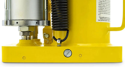 ESCO 30 Ton Pro Series Air Hydraulic Bottle Jack – Heavy Duty Lifting for Automotive and Industrial Use