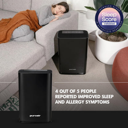 PUROAIR 400 HEPA Air Purifier for Large Rooms - 2000 Sq Ft