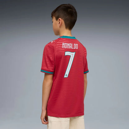 Portugal 2026 Home Ronaldo 7 Jersey - Youth