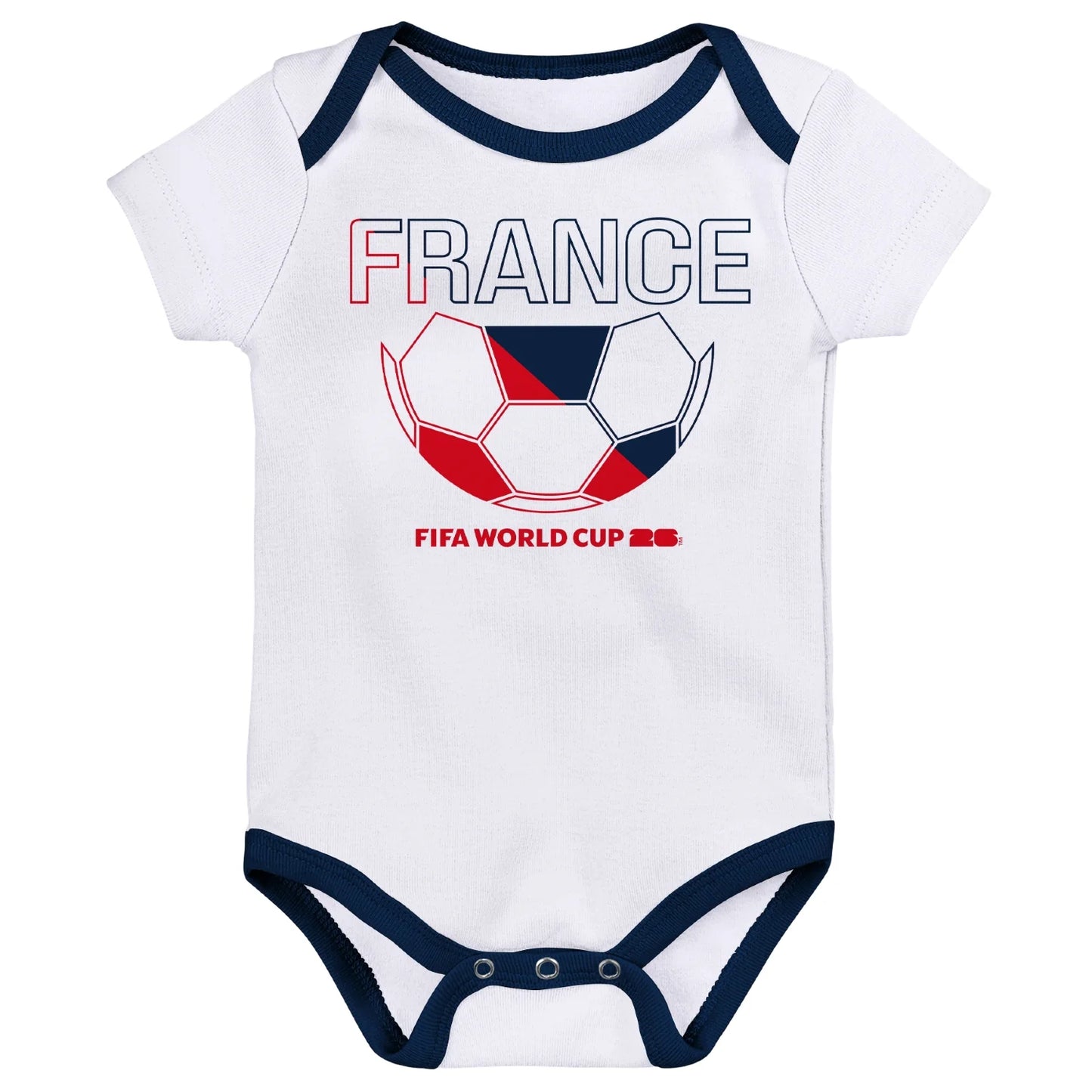 FIFA World Cup 2026™ France Onesie 3 Pack - Infant