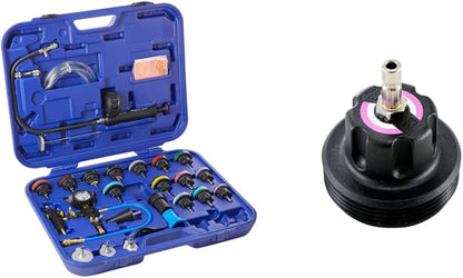 Pneumatic Tool 78585 Universal Radiator Pressure Tester & Vacuum Type Cooling System Kit