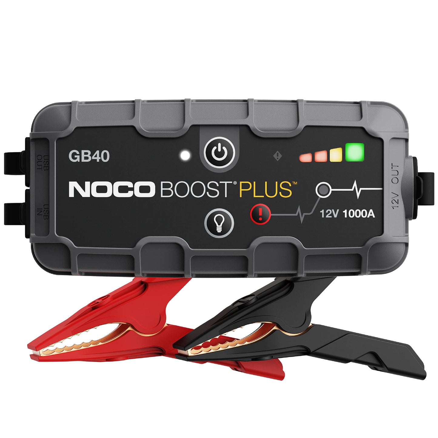 NOCO Boost GB40 Jump Starter: 1000A 12V Lithium Battery