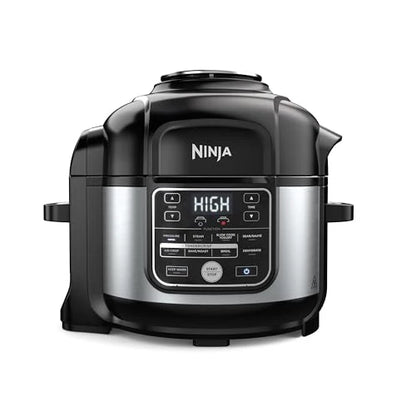 Ninja Foodi 10 in 1, 6.5 Quart Pro Pressure Cooker Air Fryer Multicooker, Precise Heating, Stainless (OS300): Home & Kitchen