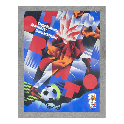 FIFA World Cup 2026™ Toronto Poster Grey T-Shirt ENG - Unisex