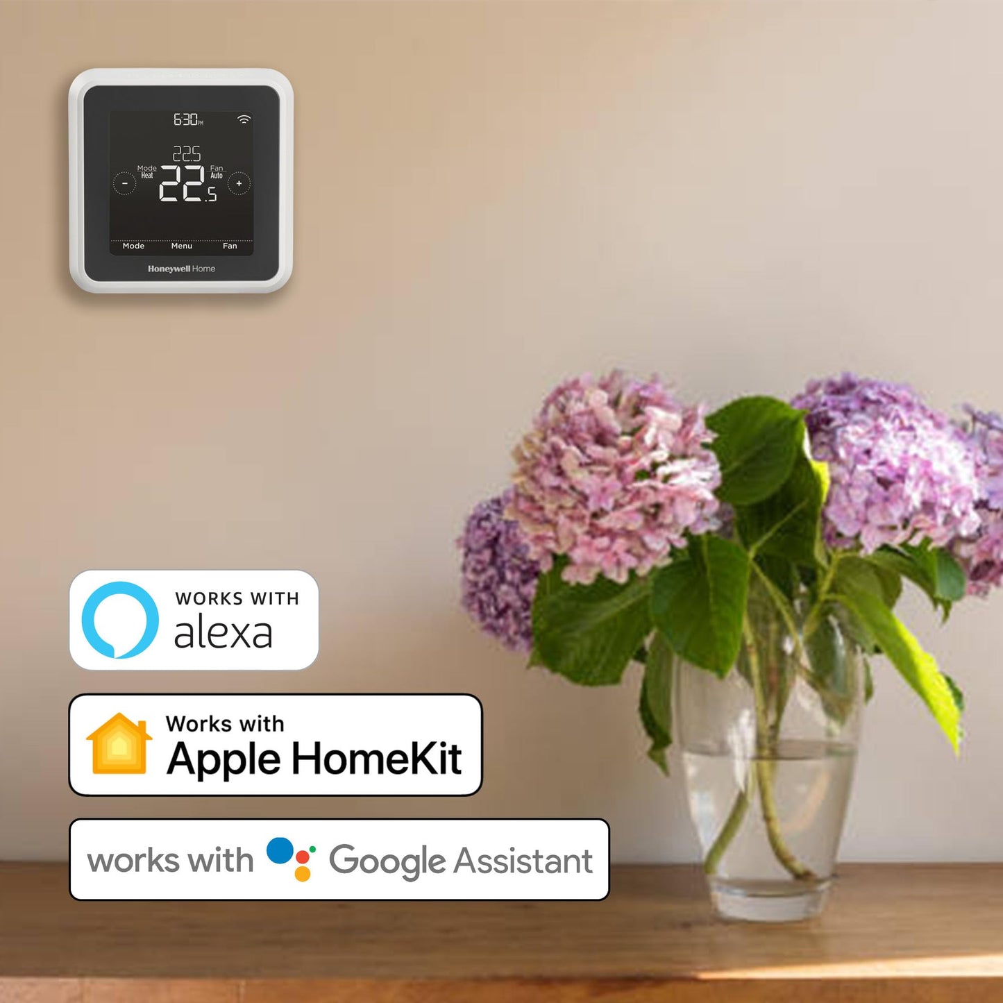 HONEYWELL HOME RTH8800WF2022 T5 WiFi Smart Thermostat - Alexa Ready