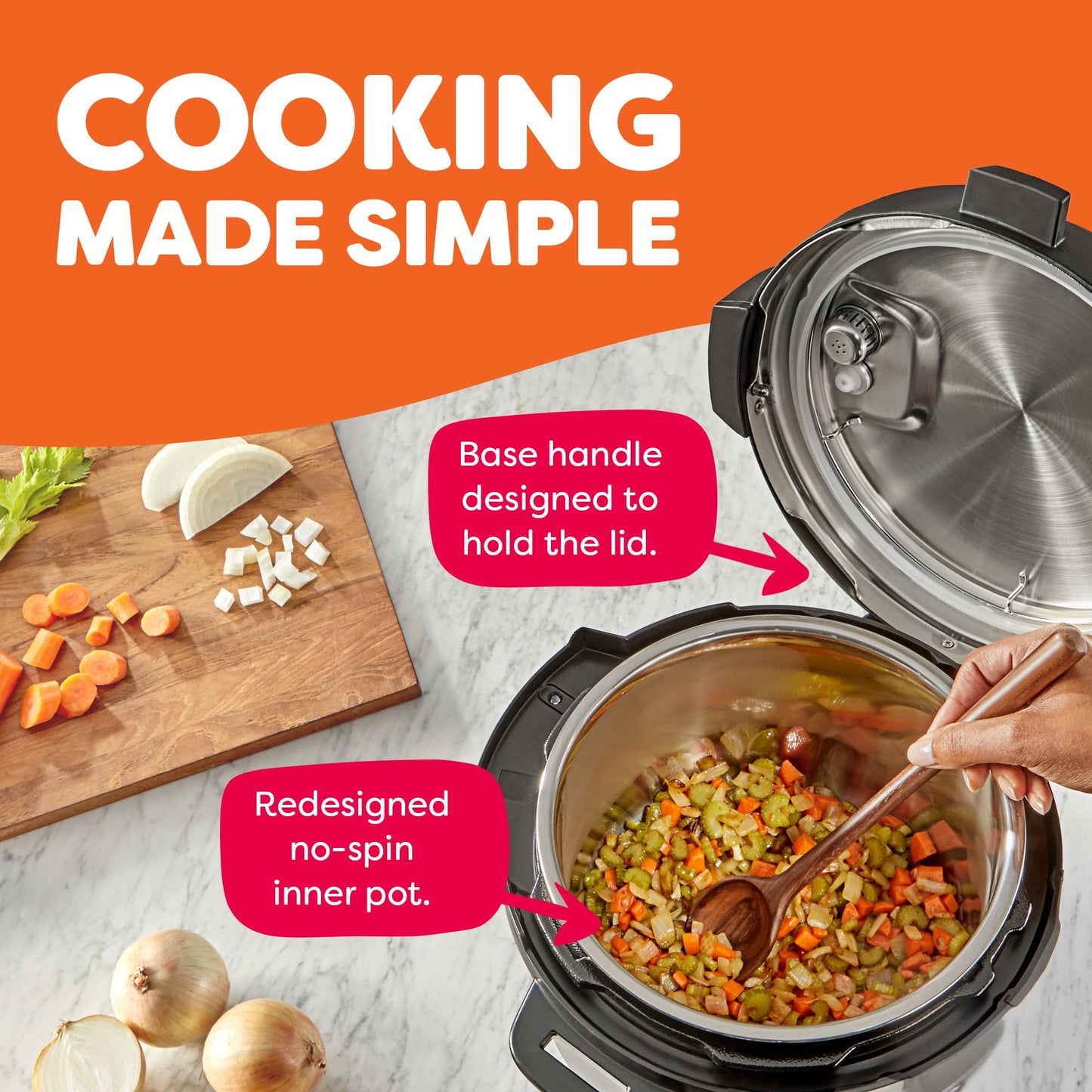 INSTANT POT Duo Plus 9-in-1 Multicooker with App & Recipes
