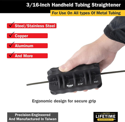 Professional Single, Double, and Bubble Flaring Tool Set, Black