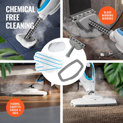 PURSTEAM WORLD'S BEST STEAMERS PurSteam 10-in-1 Steam Mop for Tile & Hardwood Floors