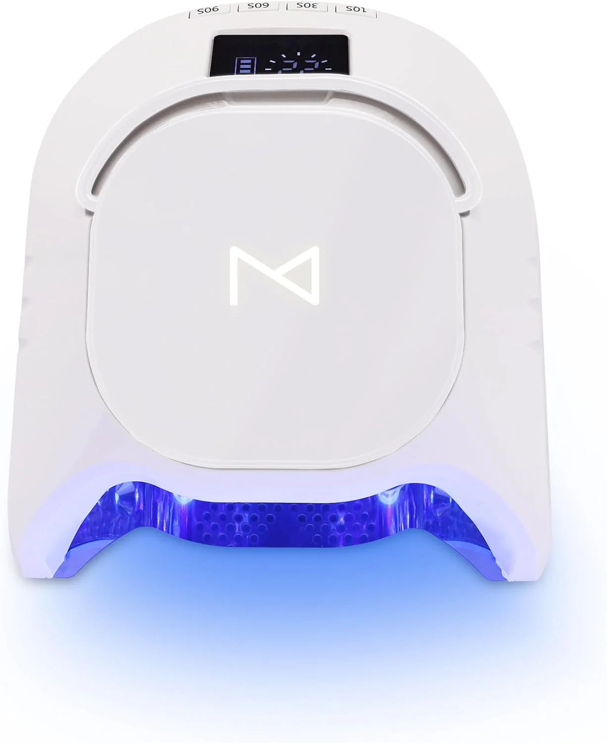 Professional Hybrid 86W Wireless Rechargeable UV LED Nail Curing Lamp Cordless Nail Dryer for Gel Nails, Manicure, Pedicure (Black)