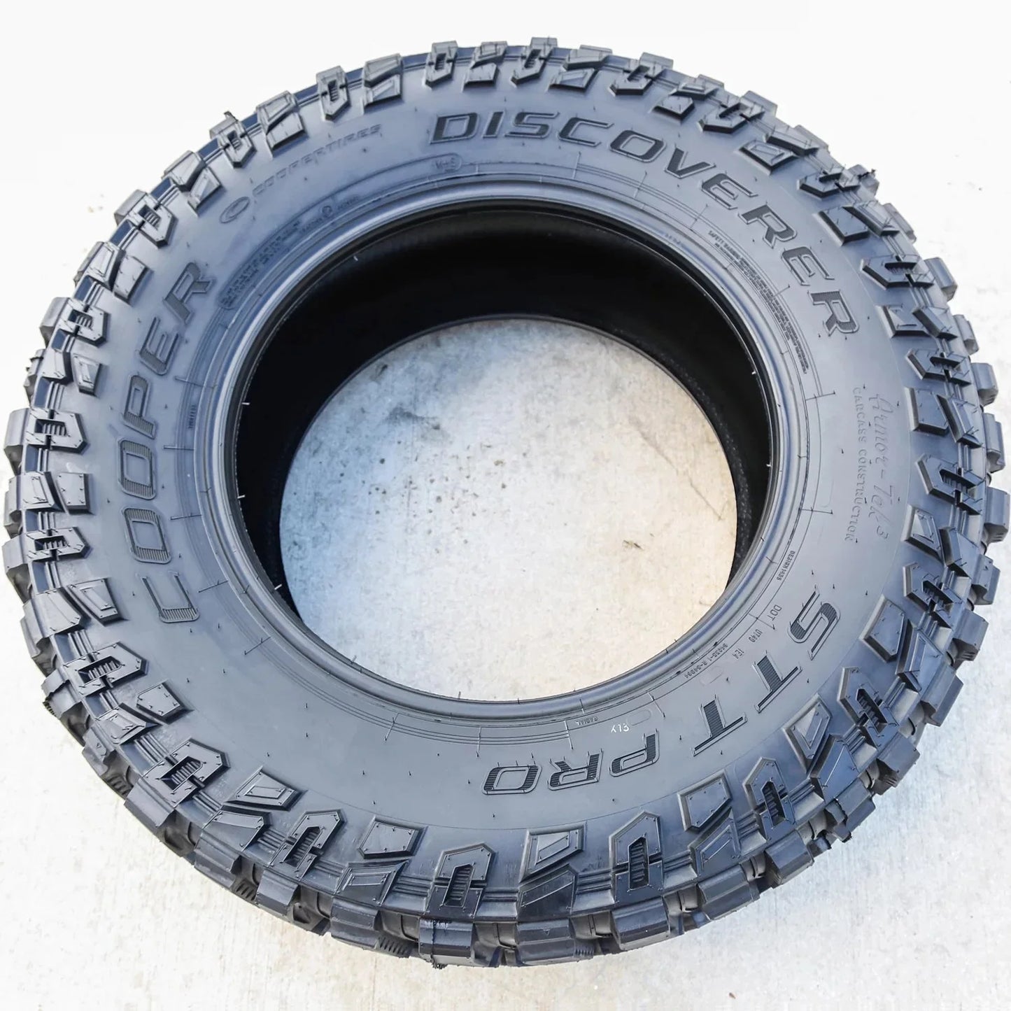 Pair of 2 (TWO) Cooper Discoverer STT Pro LT 37X13.50R22 Load E (10 Ply) MT M/T Mud Tires