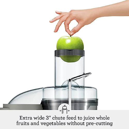 Breville 800JEXL Juice Fountain Elite, Brushed Stainless Steel: Electric Centrifugal Juicers: Home & Kitchen
