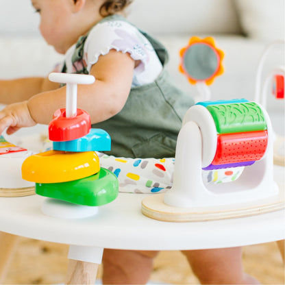 MOVE2PLAY 4-in-1 Montessori Baby Activity Center with Toys