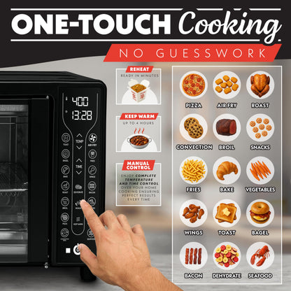 GOURMIA French Door Air Fryer - 25 Qt Convection Oven