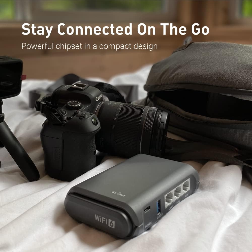 GL.INET GL-AXT1800 Portable Wi-Fi 6 Travel Router