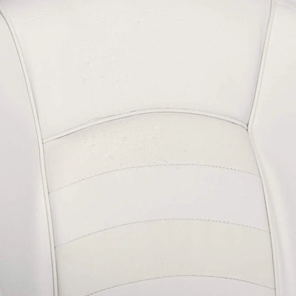 Bucket Pontoon Boat Seat (White/Blue)