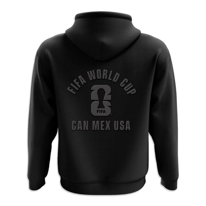 FIFA World Cup 2026™ Puff Arch Black Hoodie - Unisex