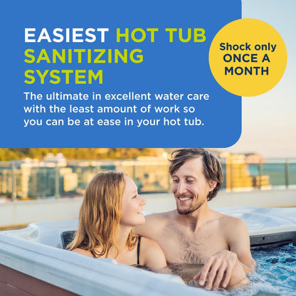 FROG @Ease Hot Tub Floating Sanitizer System - 4 Month Bundle