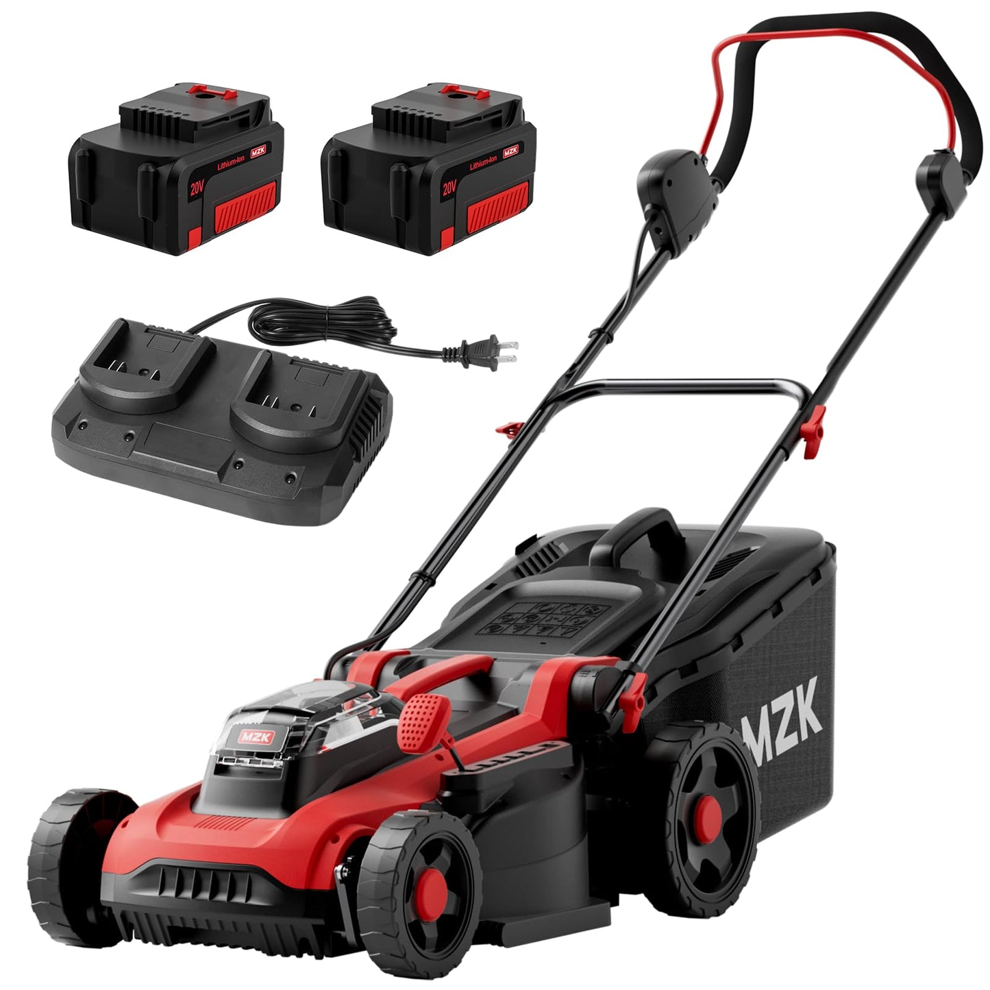 MZK 40V 16" Brushless Cordless Electric Lawn Mower