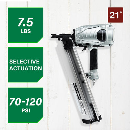 METABO HPT Framing Nailer NR90AES1 - Lightweight Power Tool