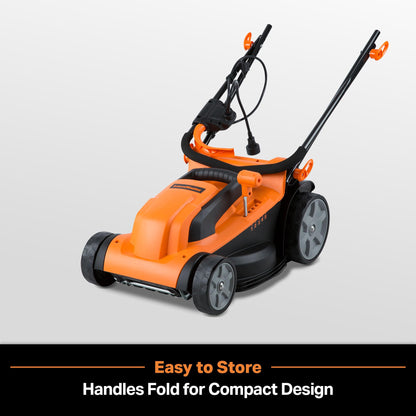 LAWNMASTER MEB1114K Electric Lawn Mower 15-Inch 11AMP
