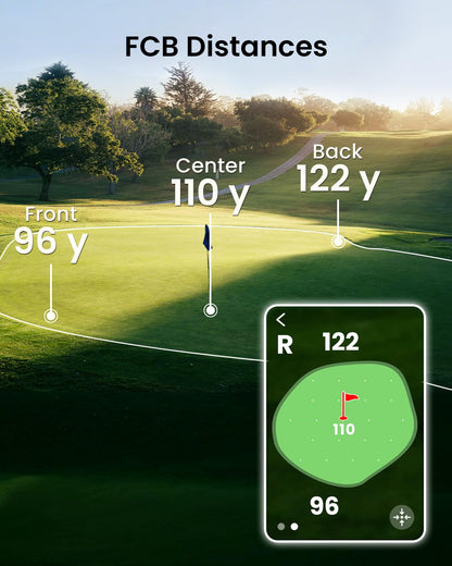 MILESEEY GeneSonic Pro Golf Speaker & GPS Rangefinder
