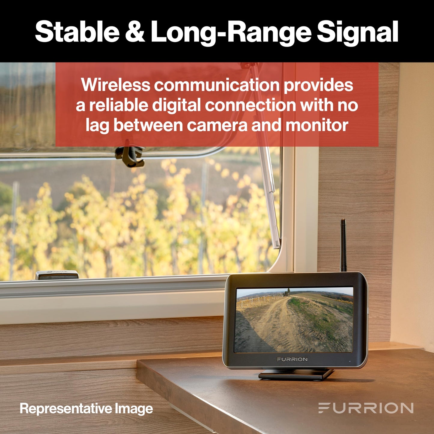 FURRION Vision S Wireless RV Backup Camera System - FOS43TASF