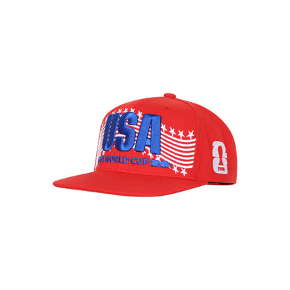 FIFA World Cup 2026™ USA Flatbrim Red Cap